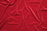 Red background from a fabric