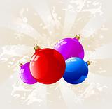  background with Christmas decorations 