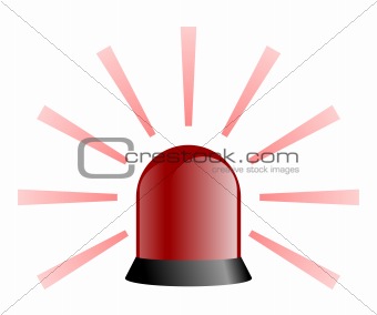 Red Rotating Beacon