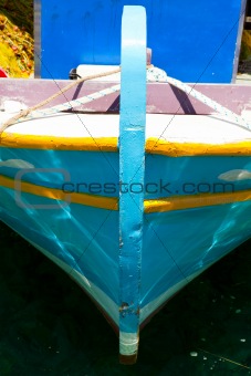 Detail of a fishing boat