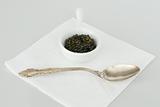 Caviar and silver spoon