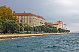 Beautiful Adriatic Town of Zadar waterfront