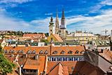 Zagreb - view from upper town