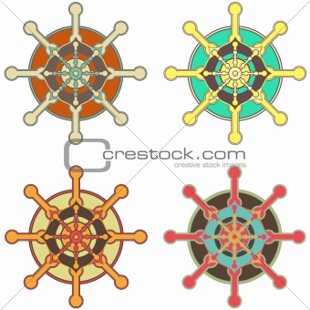 Wheel of Dharma Set