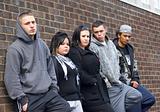 Gang Of Youths Leaning On Wall