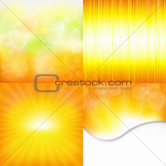 Orange And Yellow Backgrounds