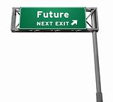 Future - Freeway Exit Sign