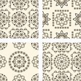 vector set of seamless vintage patterns
