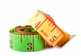 Two measuring tapes