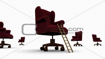 Corporate Ladder + Executive Chair