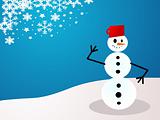 Christmas Holiday Snowman