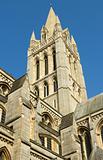 Truro Cathedral tower, Cornwall UK.