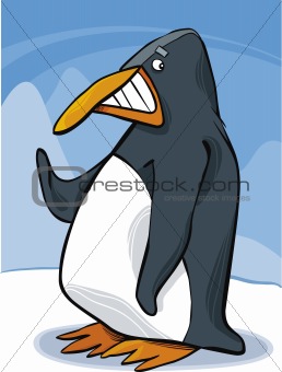 funny penguin