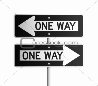 One way board 2