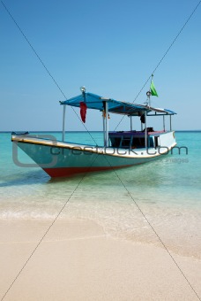 Boat on a beach