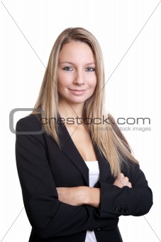 Young business woman