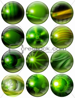 Fantastic Green Spheres