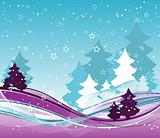 Template christmas background, vector