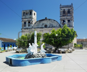 Nuestra Senora de la Asunción Cathedral, Parque Central, Baracoa, Cuba