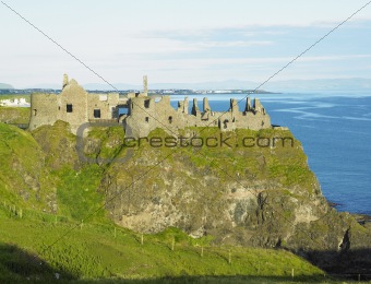 ruins of Dunluce Castle, County Antrim, Northern Ireland