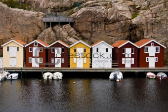 Swedish Fishing Huts