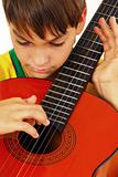 Boy with guitar