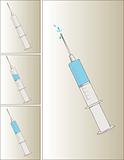 Plastic syringe