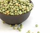 Green pea in a bowl