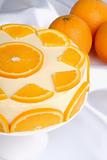 Orange bavarian cream (bavarese)