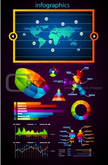 Premium infographics master collection