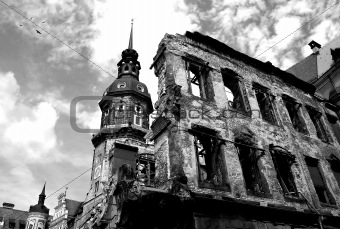 Ruins of Dresden.