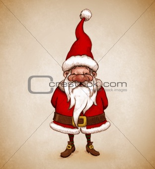 Santa Claus drawing