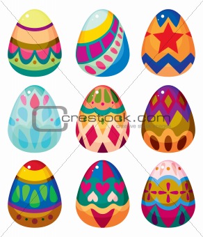 Image 4423744: cartoon Easter egg icon from Crestock Stock Photos