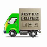 next day delivery truck
