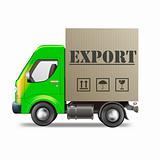 export delivery truck