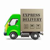 express delivery truck