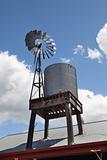 windmill and water tank
