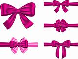 Violet gift ribbon set