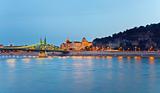 Budapest night view