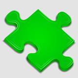 Icon of green puzzle piece