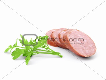 sausage, parsley