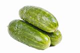 Three cucumbers