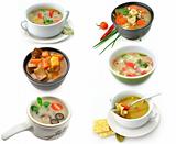 Bowls Of Healthy Soup