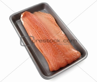 Raw Salmon Fillet