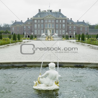 palace and gardens, Paleis Het Loo Castle near Apeldoorn, Netherlands