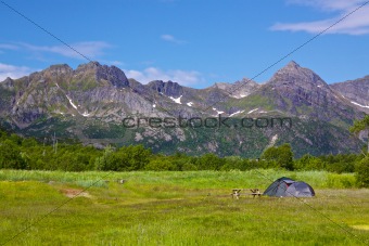 Wildcamping on Lofoten