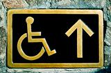 disabled access sign