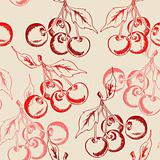 cherry seamless pattern