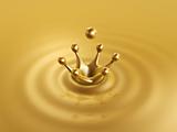 golden liquid drop crown