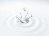 milk liquid drop crown